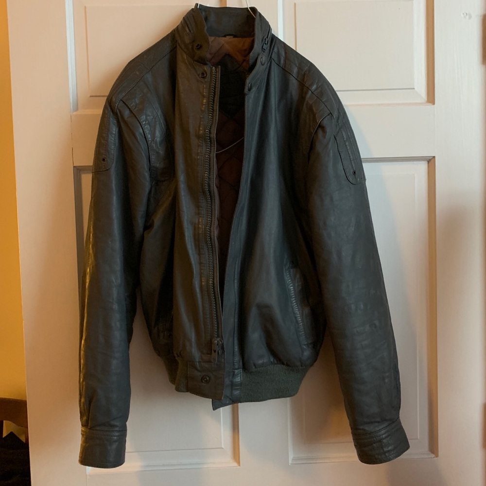 Vintage Repage leather jacket size M